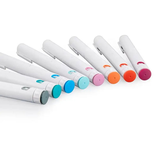 Disposable 60IU dosing pens designed for accurate, convenient application.